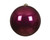 Bauble Shatterproof Dark Red 20cm