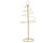 Metallic Tree with Star Gold 130cm