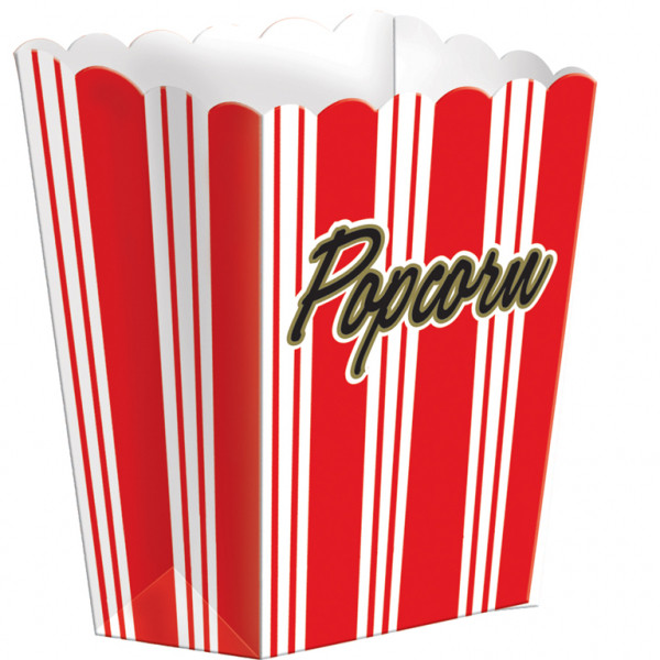 Hollywood Popcorn Boxes Pk8