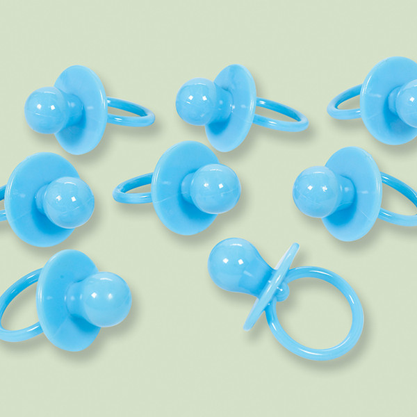 Baby Shower Pacifier Blue L