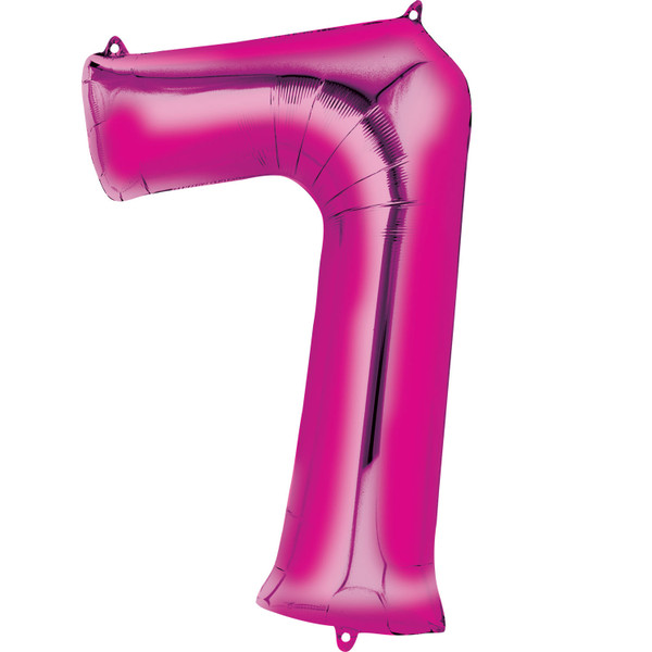 Air Fill Balloon Hot Pink 7