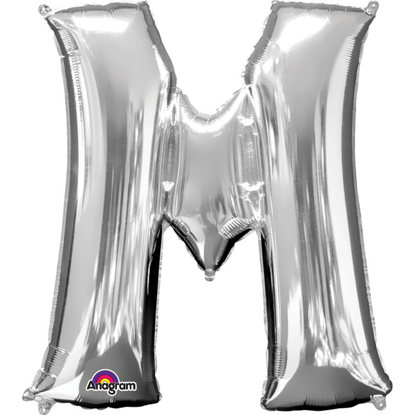 Air Fill Balloon Silver M