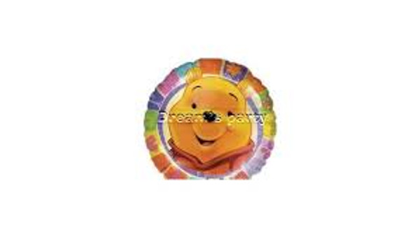 H100 18in Foil Balloon Winnie The Pooh Face