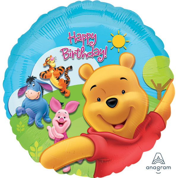 H100 18in Foil Balloon Winnie The Pooh and Friends