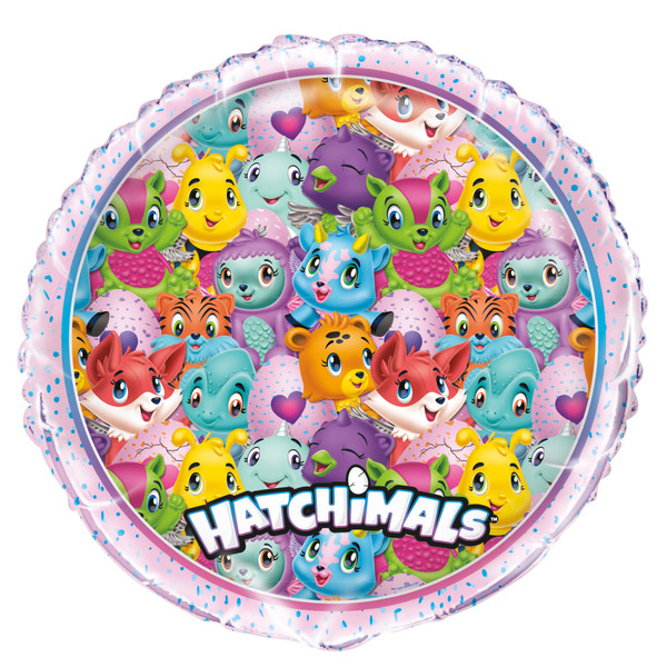 H100 18in Foil Balloon Hatchimals