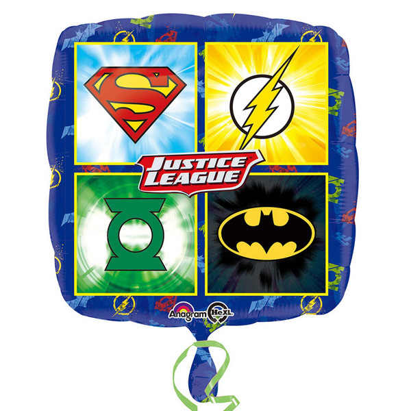 H100 17in Foil Balloon Justice League