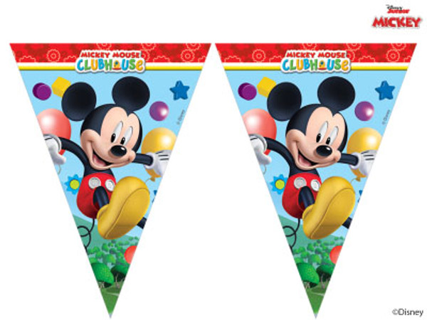 Playful Mickey Flag Banner 2.3m