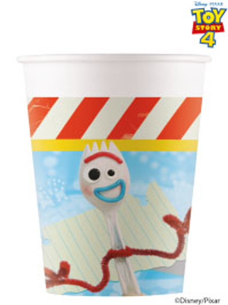 Toy Story 4 Cups Pk8 200ml