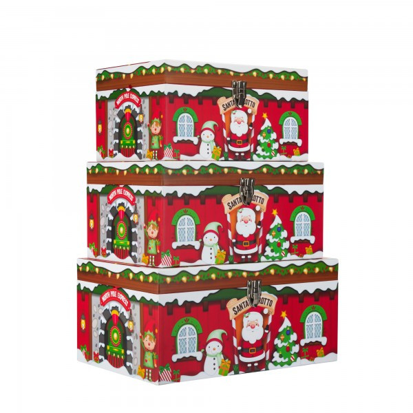 Lid Box Santa Grotto Size3