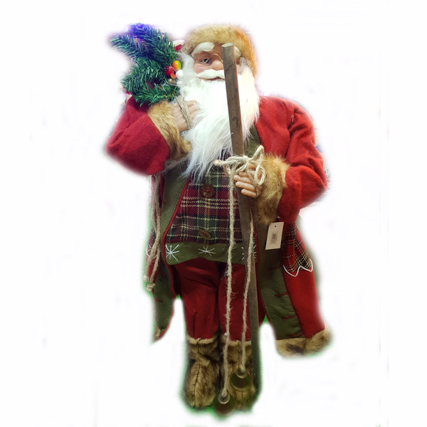 Large Rustic Santa