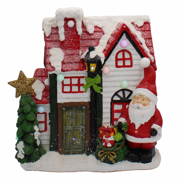 Light up Santa House Large