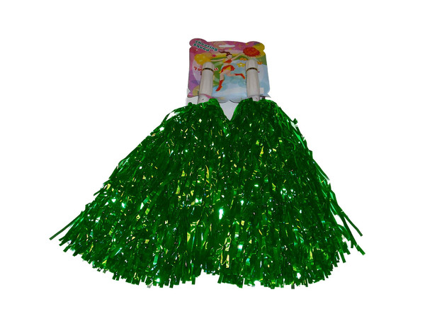 Pom Poms Cheerleader Pk2 Green