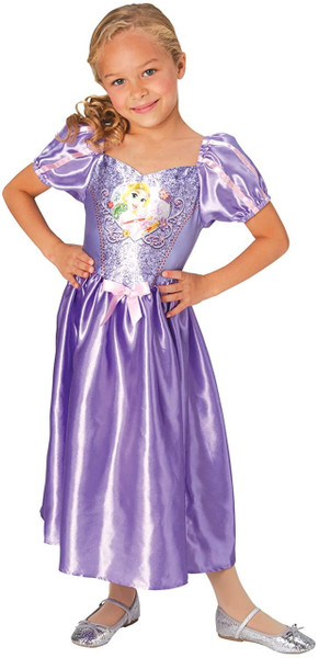 Disney Princess Sequin Rapunzel L Age 7 to 8 Years