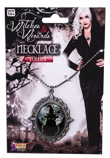 Witches Cameo Necklace