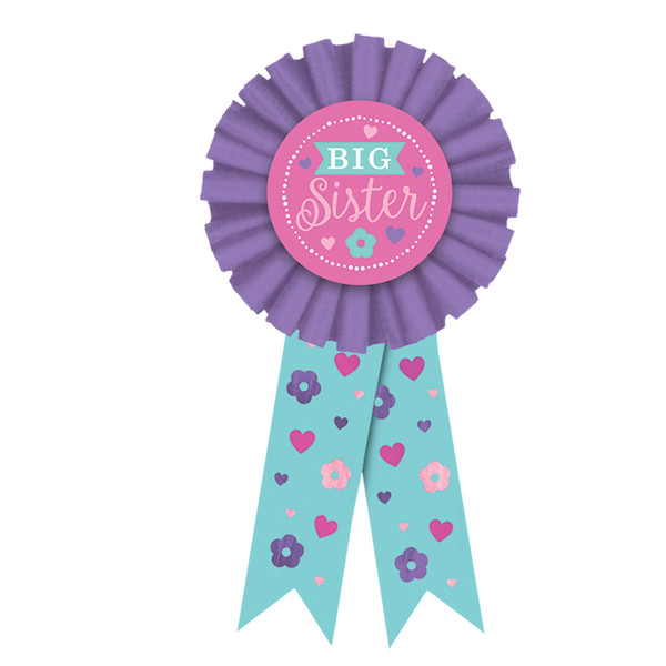 Big Sister Award Ribbon Badge