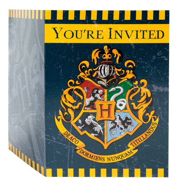 Harry Potter Invitations Pk8