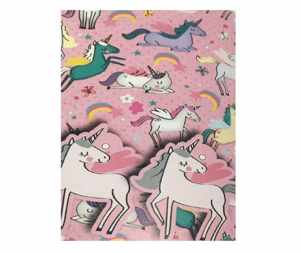 Unicorn Gift Wrap 2 Sheets and 2 Gift Tags