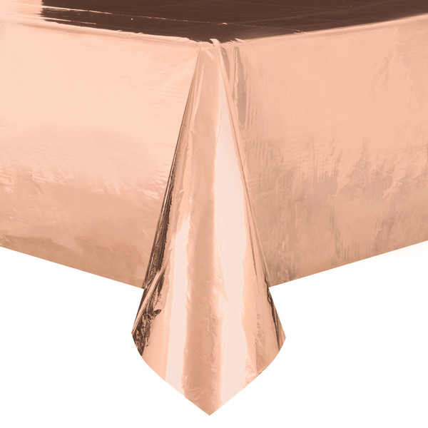 Tablecover Rectangle Rose Gold 54x108in