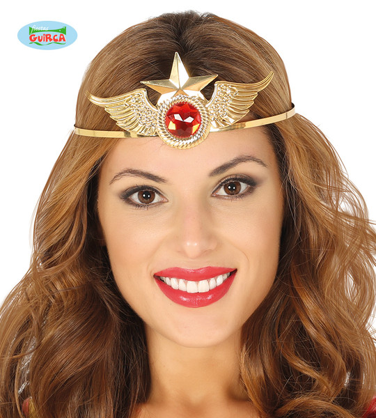 Gold Metal Superhero Tiara