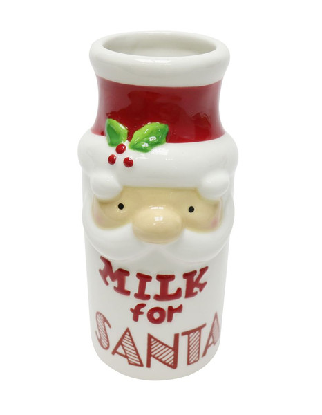 DECO MILK BOTTLE FOR SANTA 15cm