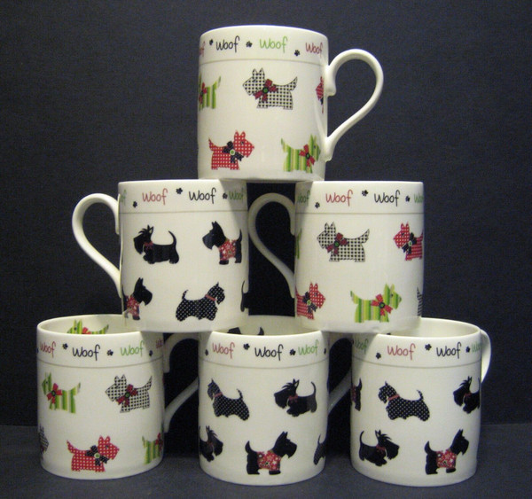 Single Mug Balmoral Scottie Dog