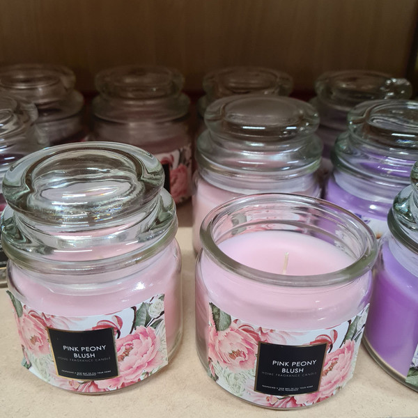 Home Fragrance Candle 250g Pink Peony Blush
