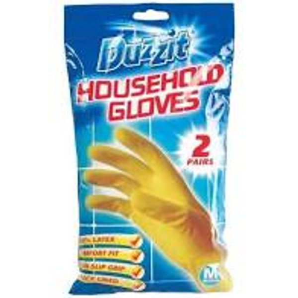 Household Gloves Medium 2 Pairs