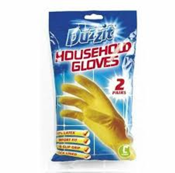 Household Gloves Large 2 Pairs