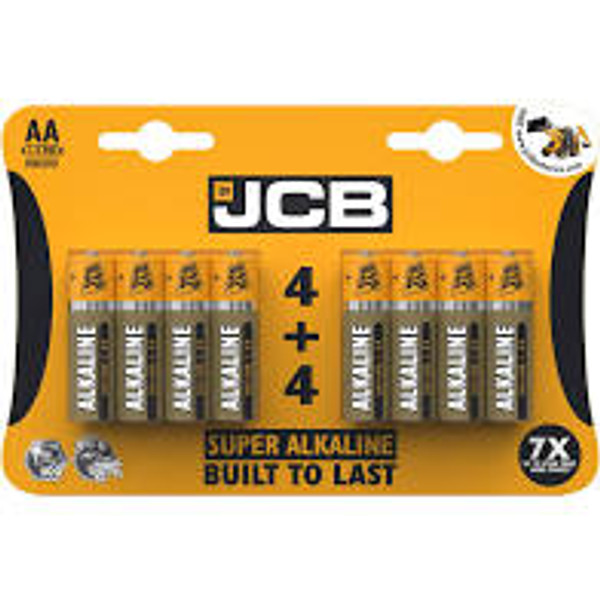JCB AA Batteries x8