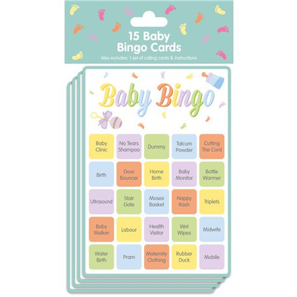 Baby Bingo Cards Pk15