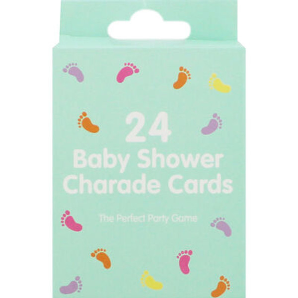Baby Shower Charade Cards Pk24