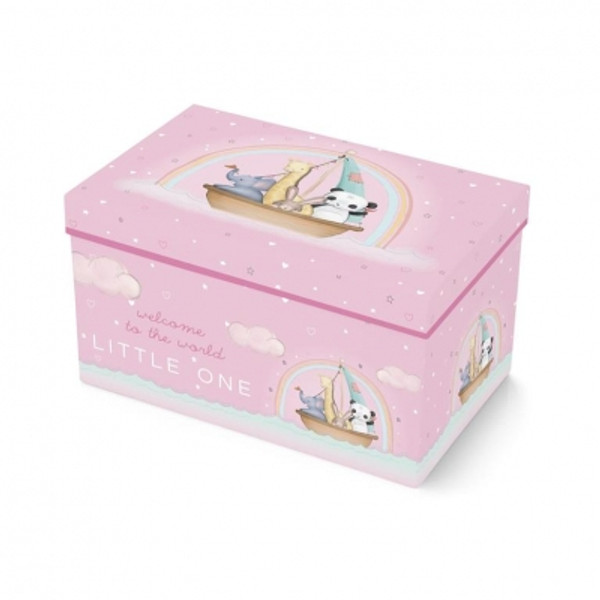 Baby Girl Trunk Gift Box Pink