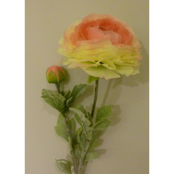 Artificial Ranunculus Spray Pink 50cm