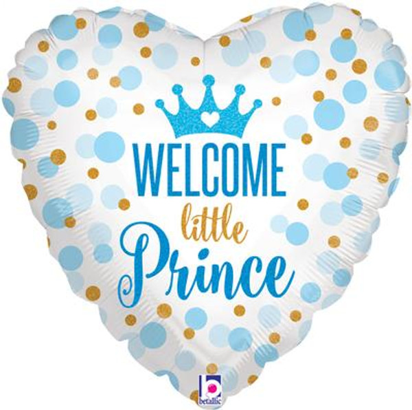 H100 18in Foil Balloon Baby Prince