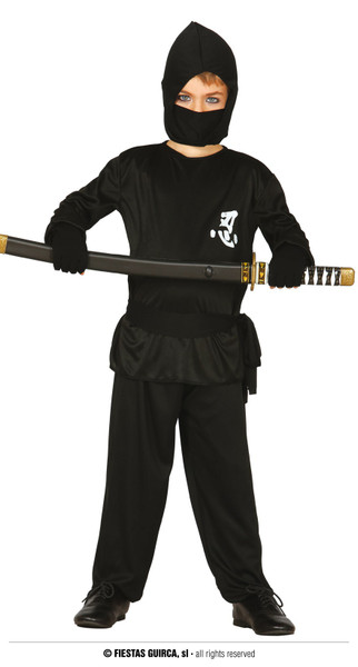 Black Ninja Age 5 to 6 Years