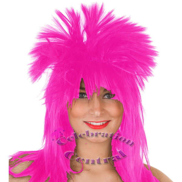 Glam Rock Wig Pink 