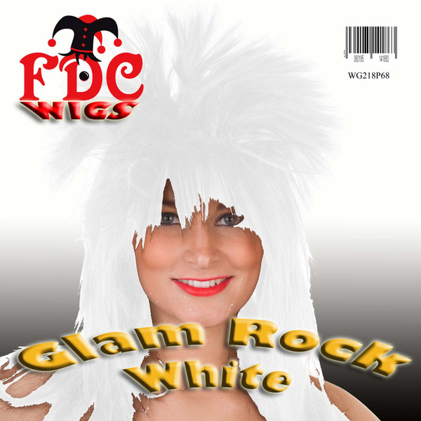 Glam Rock Wig White