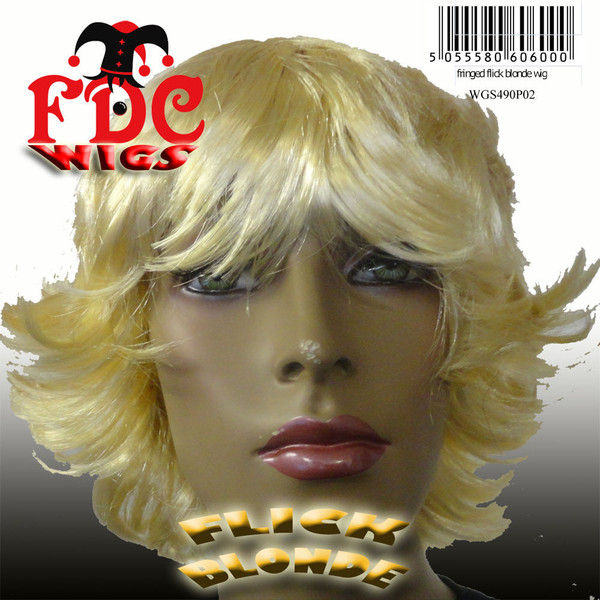 The Decades Swept Flick Wig Blonde  