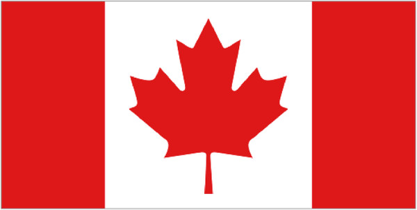 Flag Canada 15cm Pack of 12