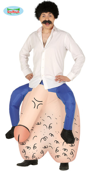 Inflatable Testicles Adult Size Large