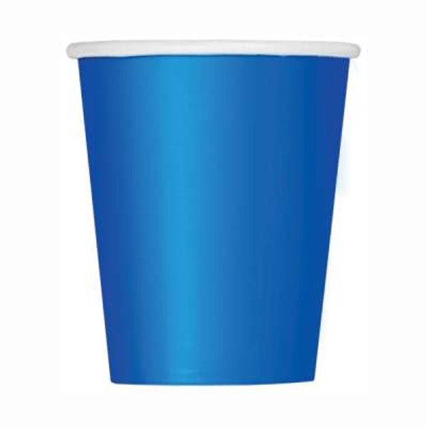 Paper Cups Pk8 270ml Royal Blue