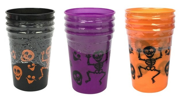 TUMBLER 4 PK BLACK