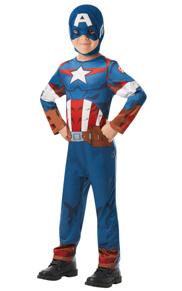 Captain America Large Age 7 to 8