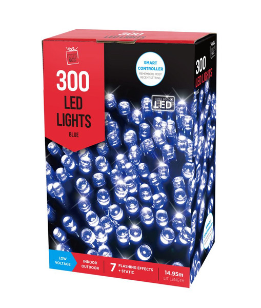 300 LED LIGHTS BLUE
