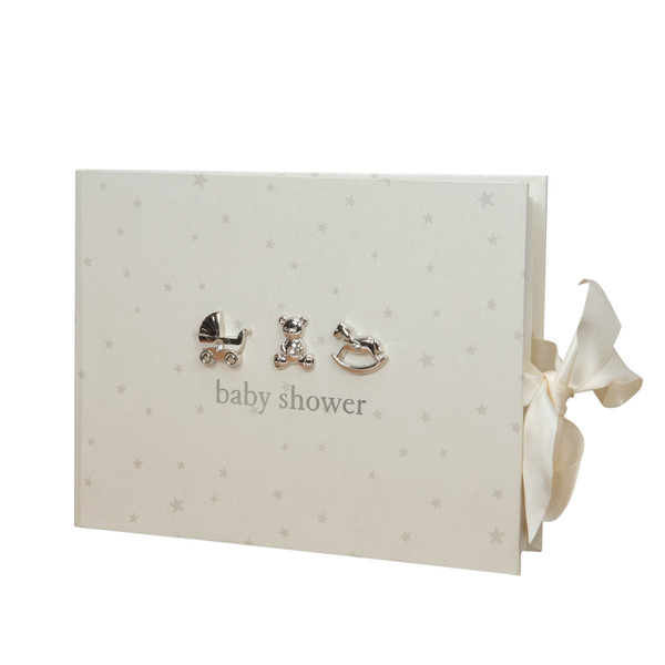 Bambino Baby Shower Guest Book 17.5x13.5x1.5cm
