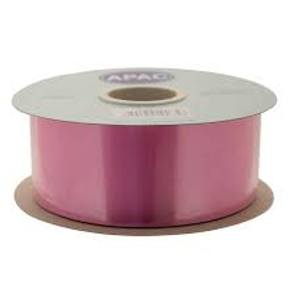 50mm Polytear Ribbon Burgandy