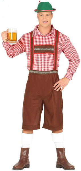 Bavarian Oktoberfest Costume Adult Large