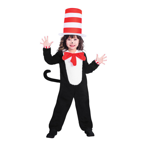 Cat in The Hat Jumpsuit Age 8 to 10 Years