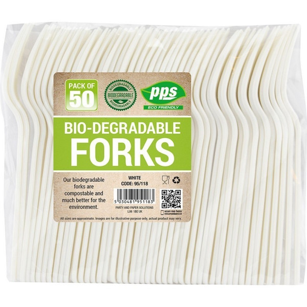 Bio Degradable Forks Pk50