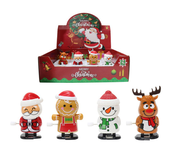 Christmas Wind Up Toy Choose from 4 Styles